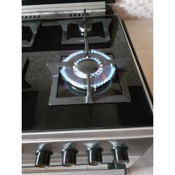 Комбинированная плита Studio Casa Duetto FFM60/60 (Inox/Black) Thumb