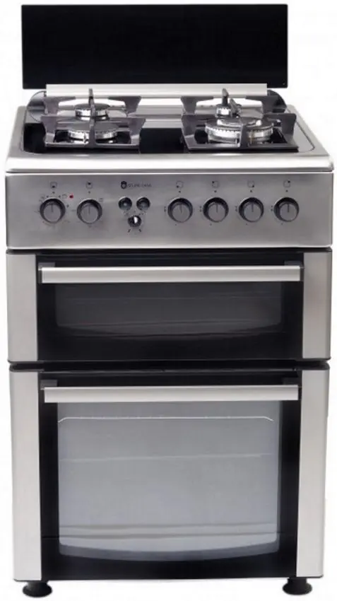 Комбинированная плита Studio Casa Duetto FFM60/60 (Inox/Black)