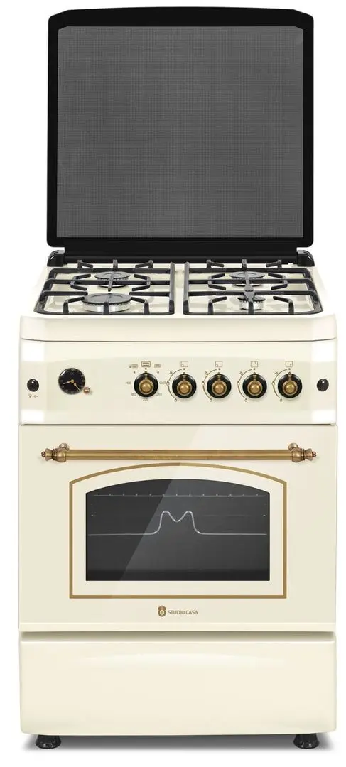 Комбинированная плита Studio Casa FE60/60 3G+1E (Bej)