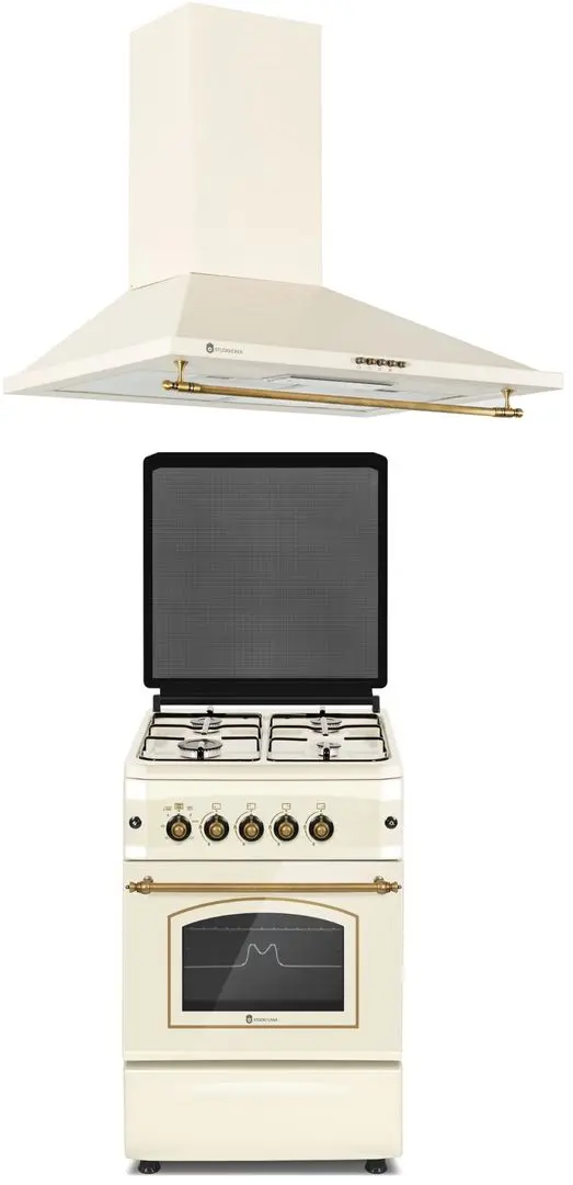 Set electrocasnice Studio Casa Cremona FE50/55G + Onda Retro (Beige)