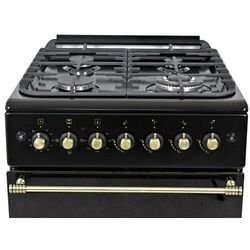 Комбинированная плита Vesta GC-E6060iCT/RBL/EUR NG (Matte Black/Ivory Rustic) Thumb