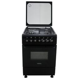 Комбинированная плита Vesta GC-GE6060i/3+1/BL (Matte Black)