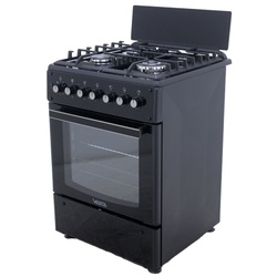 Комбинированная плита Vesta GC-E6060FCTg/BL (Black) Thumb