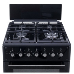 Комбинированная плита Vesta GC-E6060FCTg/BL (Black) Thumb