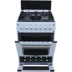 Aragaz combinat Vesta GC-E6060FCTg/WH (White) Thumb