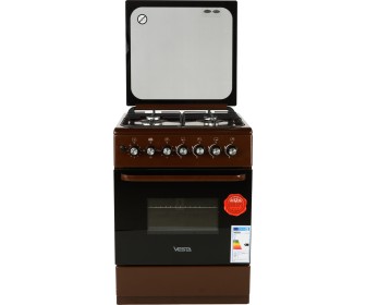 Комбинированная плита Vesta GC-E6060i/BR/EUR NG (Brown)