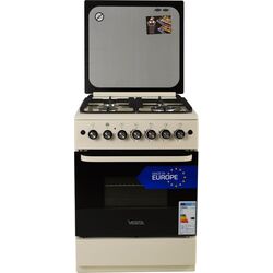 Комбинированная плита Vesta GC-E6060iCTg/BE (Beige)