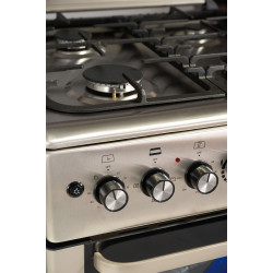 Комбинированная плита Vesta GC-E6060iCTg/X (Inox) Thumb