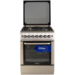 Комбинированная плита Vesta GC-E6060iCTg/X (Inox)