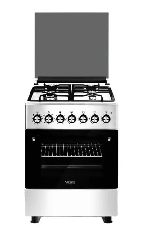 Aragaz combinat Vesta GC-E6060IX/NG (Inox)