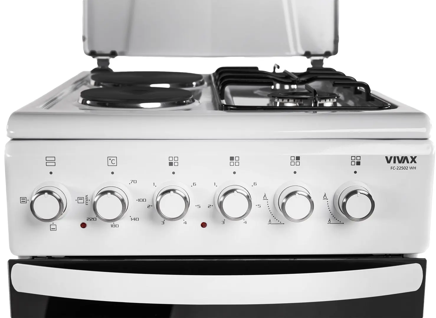 Aragaz combinat Vivax FC-22502 (White) - 5