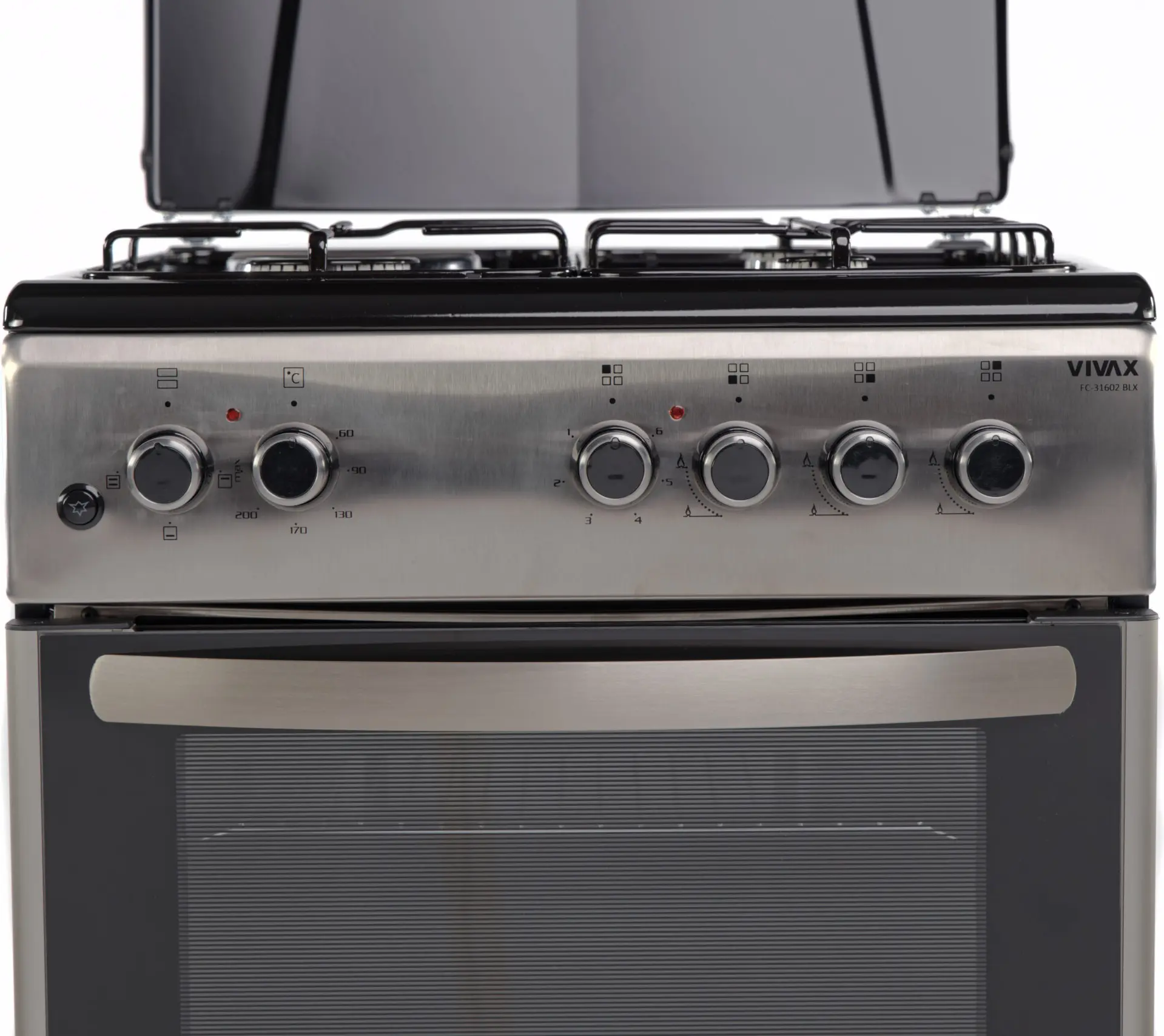 Комбинированная плита Vivax FC-31602 BLX (Silver) - 6