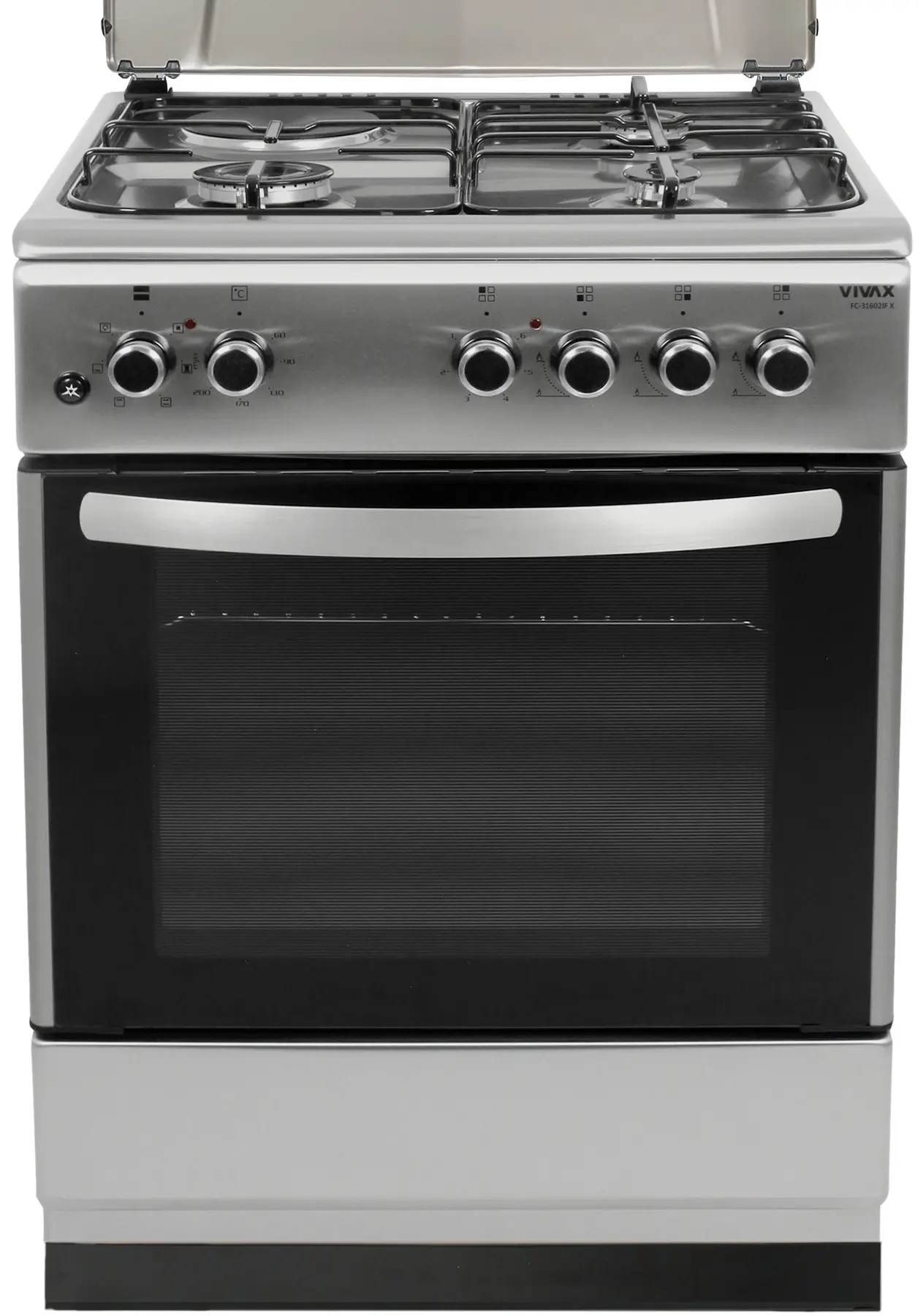 Комбинированная плита Vivax FC-31602IF X (Inox) - 2