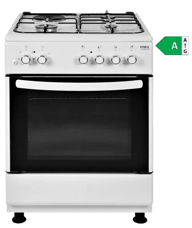 Комбинированная плита Vivax FC-31602IFS (White) - 2