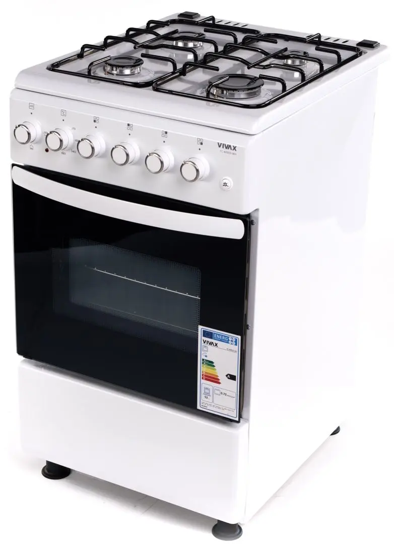 Aragaz combinat Vivax FC-40502I WH (White) - 3