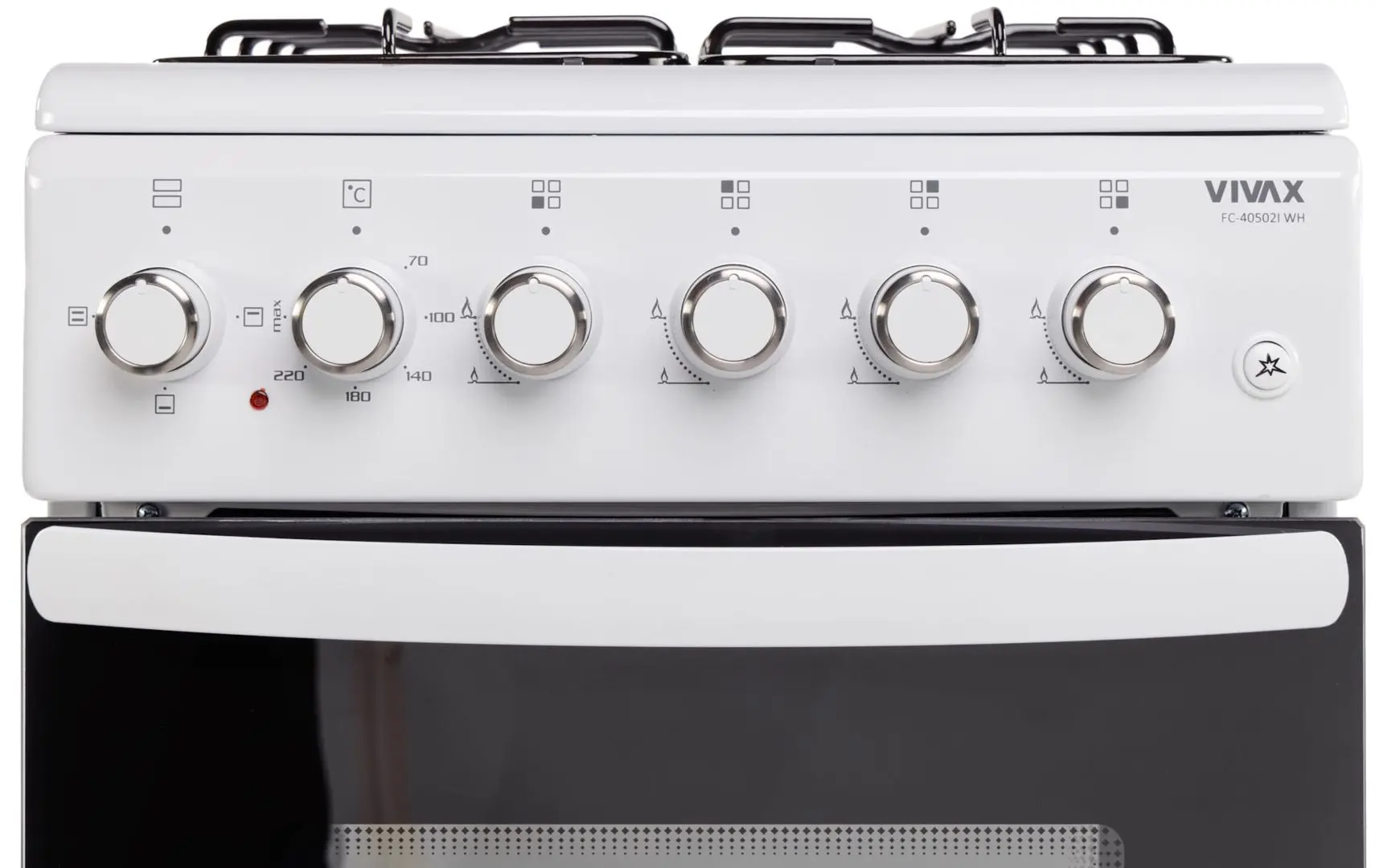 Aragaz combinat Vivax FC-40502I WH (White) - 5