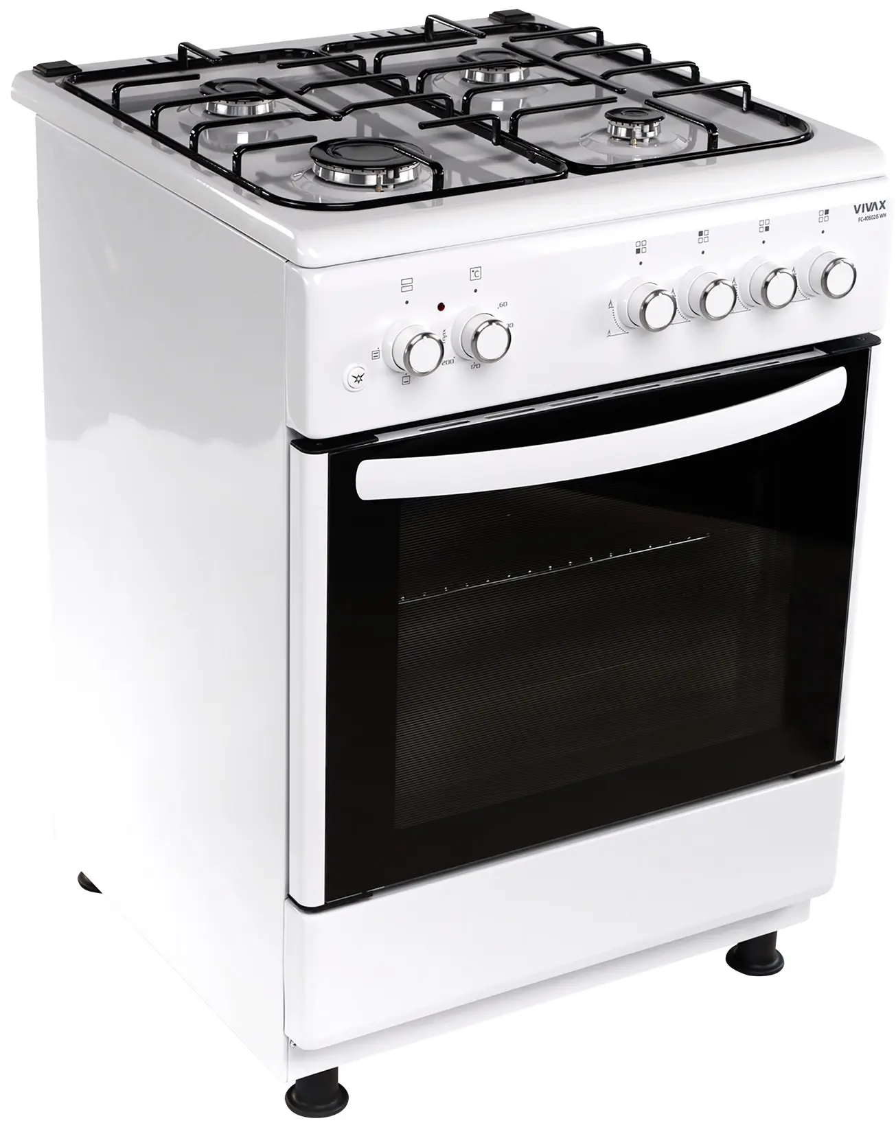 Комбинированная плита Vivax FC-40602IS WH (White) - 3