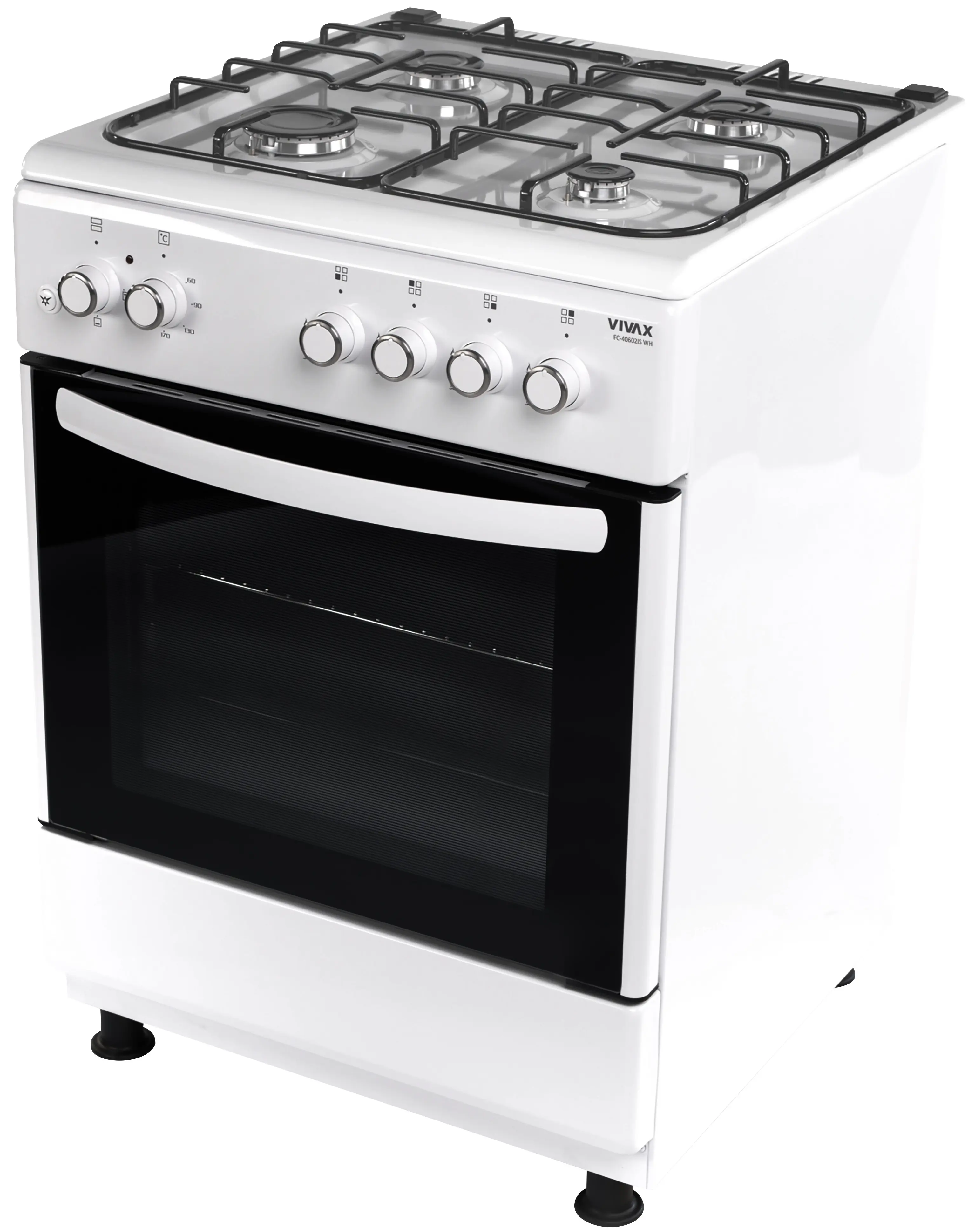 Комбинированная плита Vivax FC-40602IS WH (White) - 4