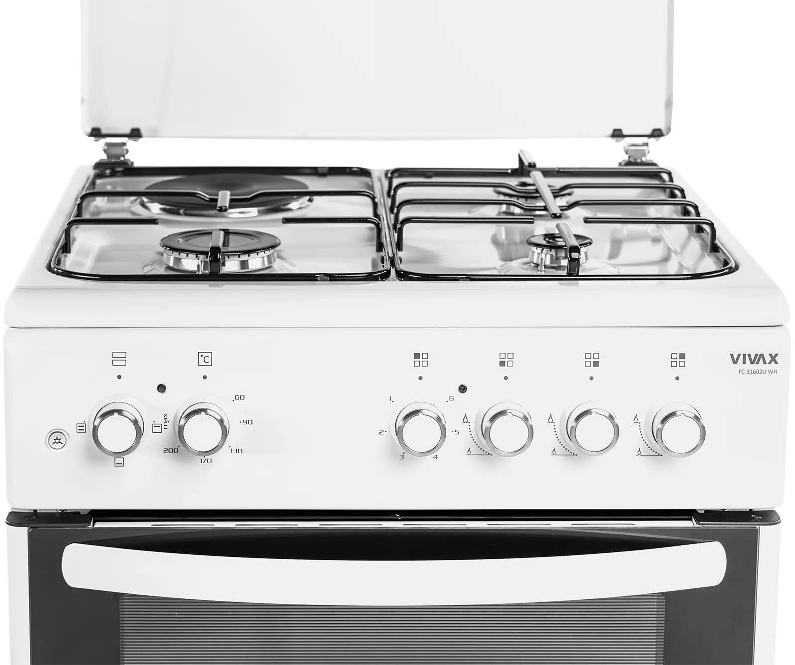 Aragaz combinat Vivax FC-31602LI WH (White) - 5
