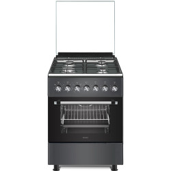 Plita combinata Wolser WL-F 60602 FFD (Grey)