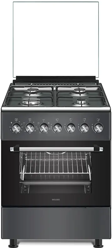 Комбинированная плита Wolser WL-F 60602 FFD (Grey)