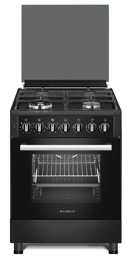 Aragaz combinat Zanetti Z60 EBL (Black)