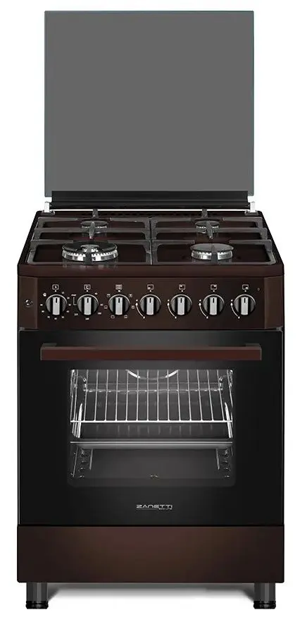 Aragaz combinat Zanetti Z60 EBR (Brown)