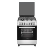 Aragaz combinat Zanetti Z60 EIX (Inox)