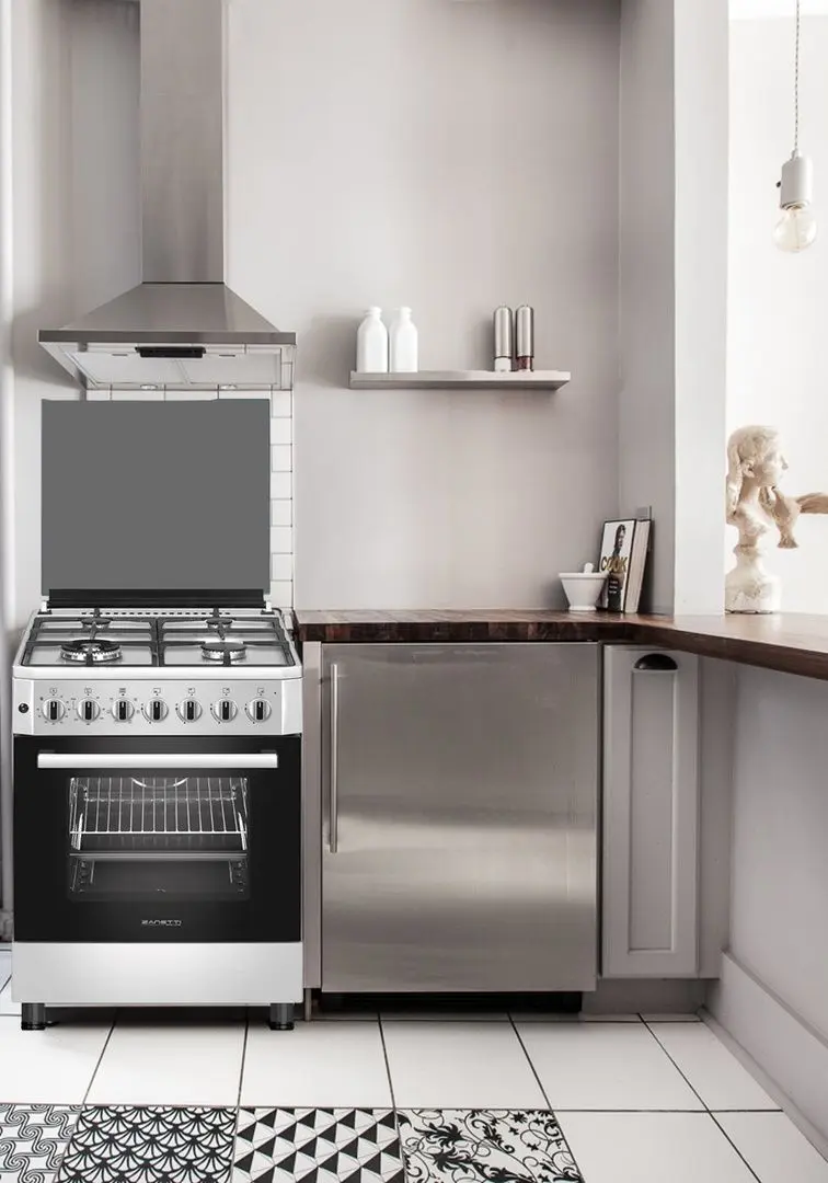 Aragaz combinat Zanetti Z60 EIX (Inox) - 3