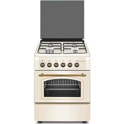 Aragaz combinat Zanetti Z6000 EKR (Cream)