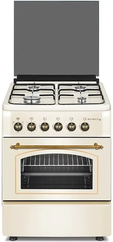 Aragaz combinat Zanetti Z6000 EKR (Cream)