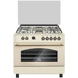 Aragaz combinat Zanetti Z9000 E Retro Premium (Beige/Bronze)