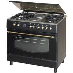 Aragaz combinat Zanetti Z9420 E Retro Premium (Black/Bronze)