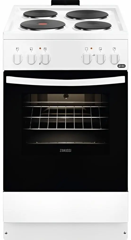 Электрическая плита Zanussi ZCE550H1WA (White/Black)