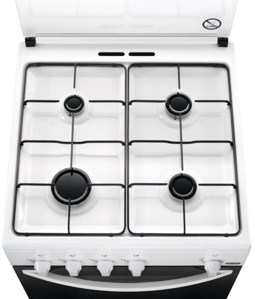 Газовая плита Zanussi ZCG510D1WA (White/Black) - 3