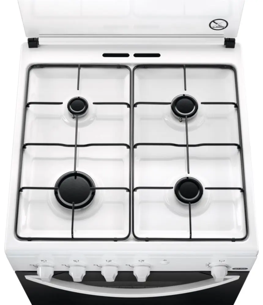 Газовая плита Zanussi ZCG510F1WA (White/Black) - 3