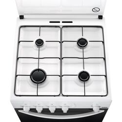 Газовая плита Zanussi ZCG510I1WA (White/Black) Thumb