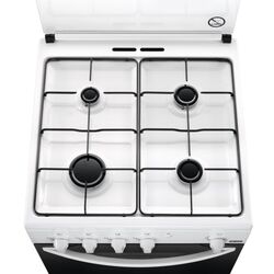 Газовая плита Zanussi ZCG510Q1WA (White/Black) Thumb