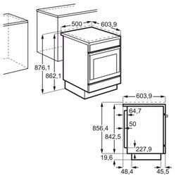 Газовая плита Zanussi ZCG510Z1WA (White/Black) Thumb