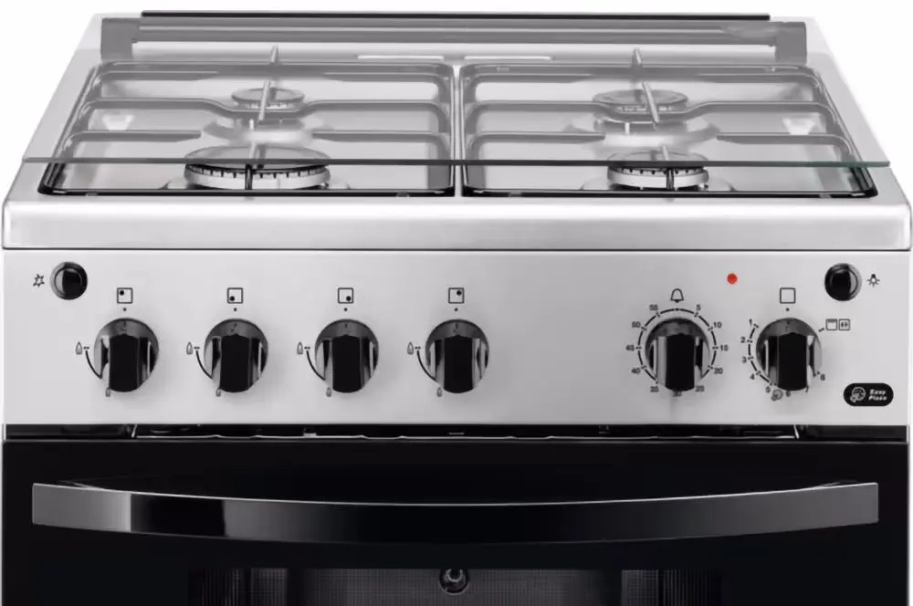 Газовая плита Zanussi ZCG612K1XA (Inox/Black) - 2