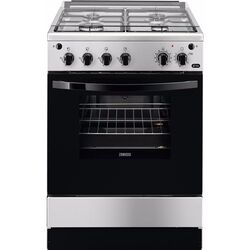 Газовая плита Zanussi ZCG612K1XA (Inox/Black)