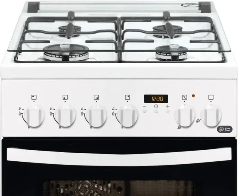 Комбинированная плита Zanussi ZCK57201WA (White/Black) - 2