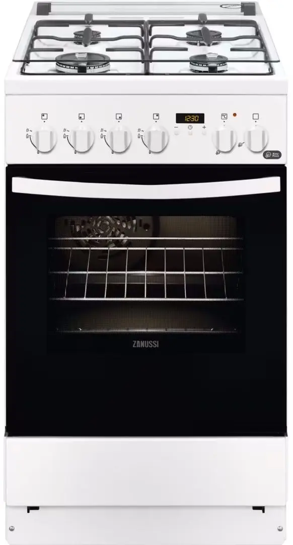 Комбинированная плита Zanussi ZCK57201WA (White/Black)