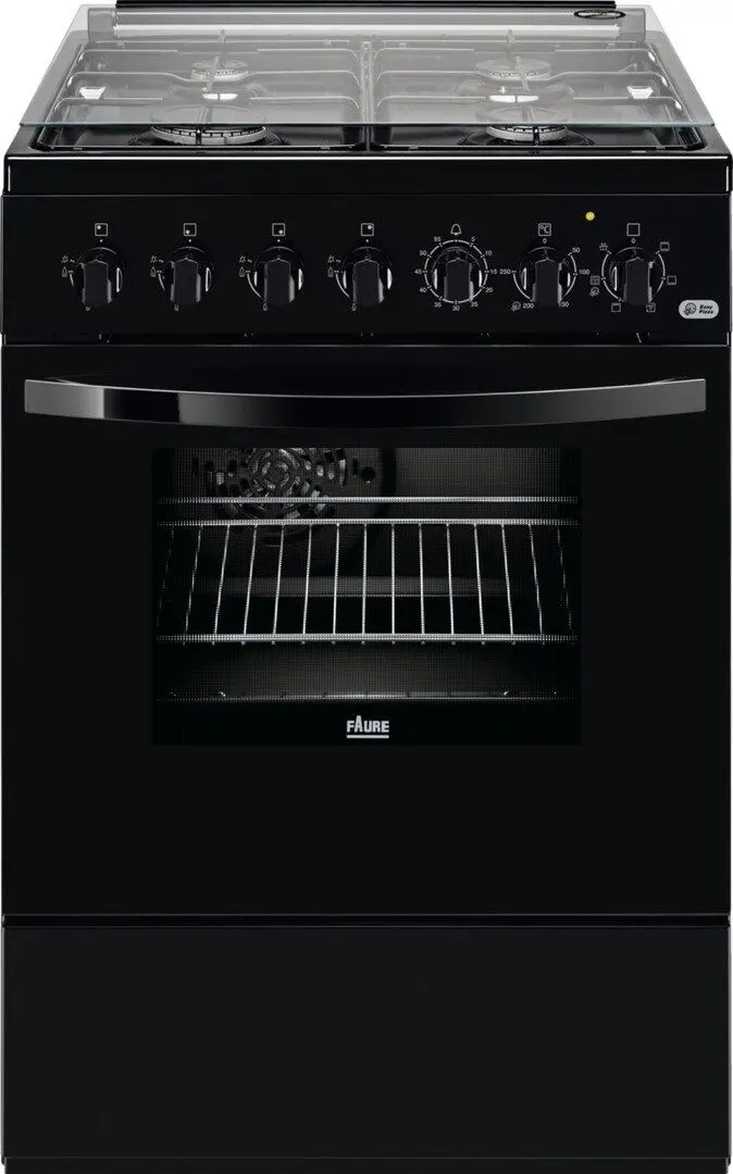 Комбинированная плита Zanussi ZCK67211BA (Black)