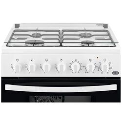 Комбинированная плита Zanussi ZCK67211WA (White/Black) Thumb