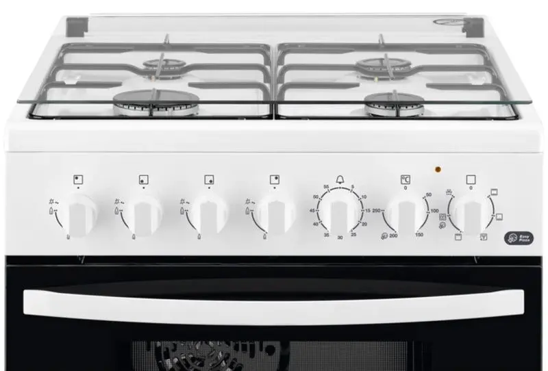 Комбинированная плита Zanussi ZCK67211WA (White/Black) - 2