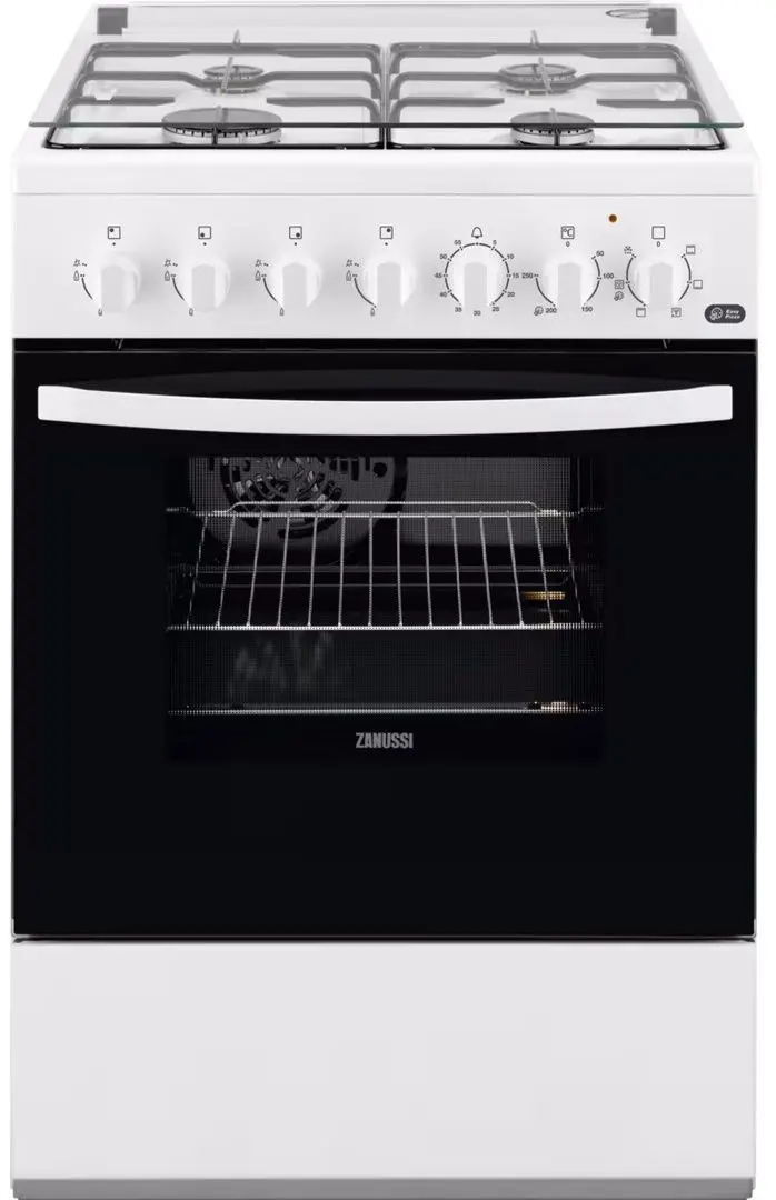 Комбинированная плита Zanussi ZCK67211WA (White/Black)