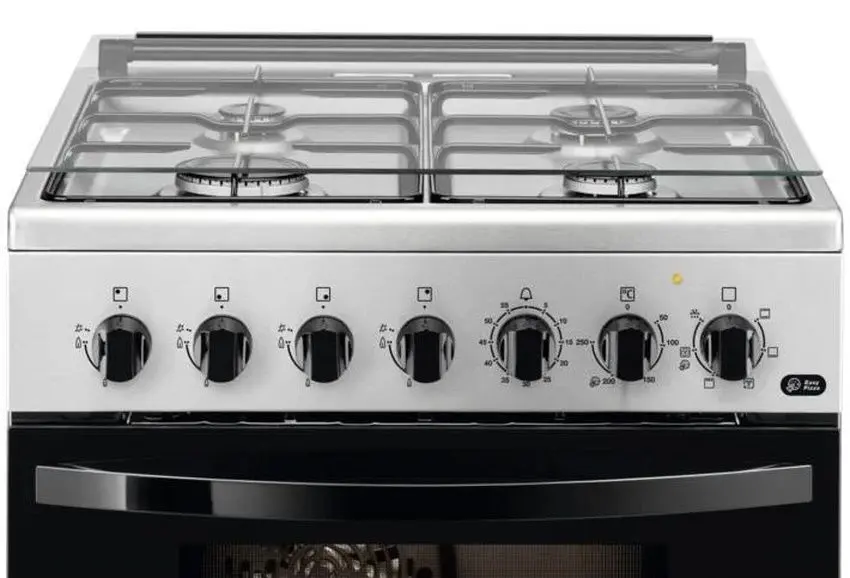 Комбинированная плита Zanussi ZCK67211XA (Inox/Black) - 2