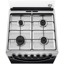 Комбинированная плита Zanussi ZCK67211XA (Inox/Black) Thumb