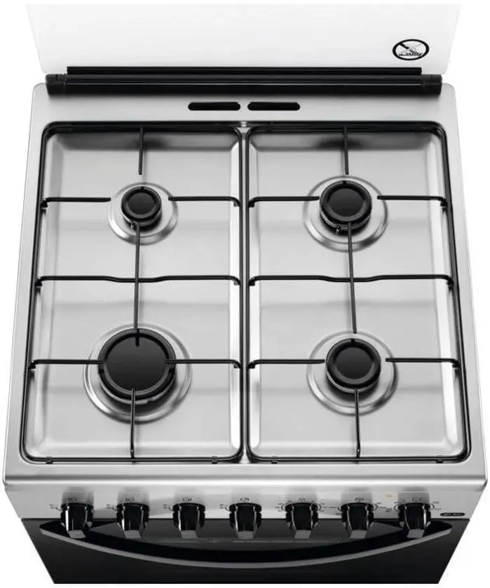 Комбинированная плита Zanussi ZCK67211XA (Inox/Black) - 3